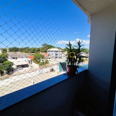 Apartamento com 48m², 2 quartos, 1 garagem, no bairro Sertão do Maruim em São José