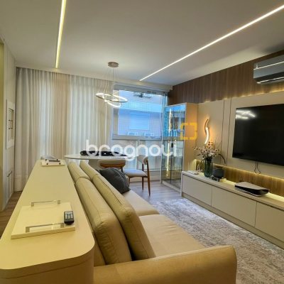 Apartamento com 73m², 2 quartos (sendo 1 suíte), 1 garagem, no bairro Ingleses em Florianópolis