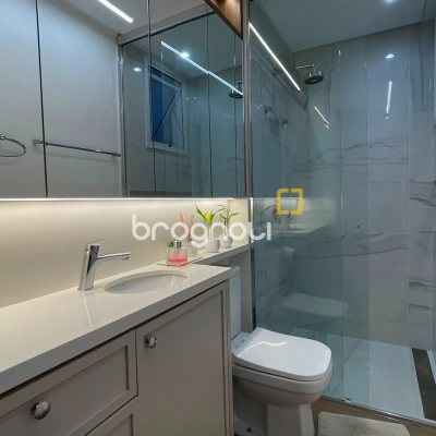 Apartamento com 73m², 2 quartos (sendo 1 suíte), 1 garagem, no bairro Ingleses em Florianópolis