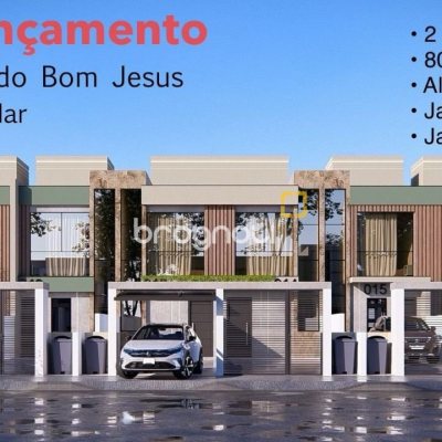 Casa com 82m², 2 quartos (sendo 2 suítes), 2 garagens, no bairro Cachoeira do Bom Jesus em Florianópolis