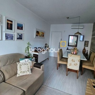 Apartamento com 75m², 3 quartos, 1 garagem, no bairro Campinas em São José