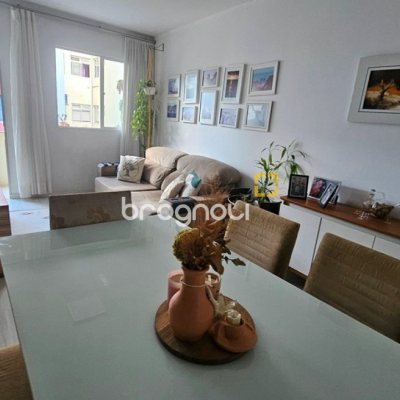 Apartamento com 75m², 3 quartos, 1 garagem, no bairro Campinas em São José