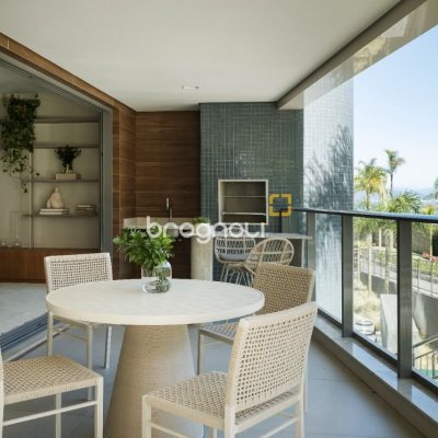 Apartamento com 268m², 3 quartos (sendo 3 suítes), 2 garagens, no bairro Cacupé em Florianópolis