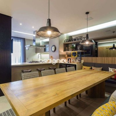 Apartamento com 143m², 3 quartos (sendo 3 suítes), 3 garagens, no bairro Campinas em São José