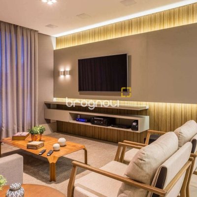 Apartamento com 143m², 3 quartos (sendo 3 suítes), 3 garagens, no bairro Campinas em São José
