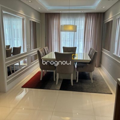 Apartamento com 143m², 3 quartos (sendo 3 suítes), 3 garagens, no bairro Campinas em São José