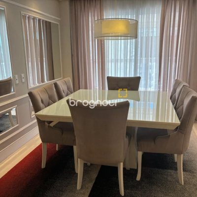 Apartamento com 143m², 3 quartos (sendo 3 suítes), 3 garagens, no bairro Campinas em São José