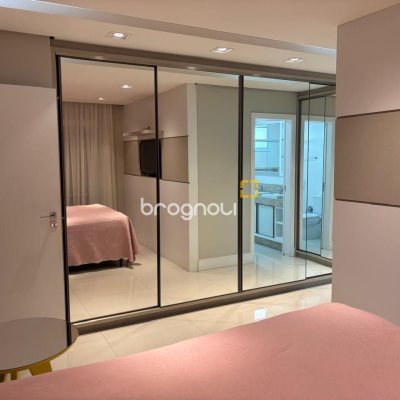 Apartamento com 143m², 3 quartos (sendo 3 suítes), 3 garagens, no bairro Campinas em São José