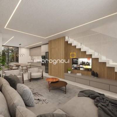 Casa de Condomínio com 150m², 3 quartos (sendo 3 suítes), 5 garagens, no bairro Rio Vermelho em Florianópolis