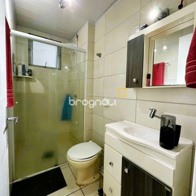Apartamento com 56m², 2 quartos, no bairro Barreiros em São José