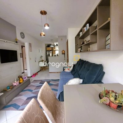 Apartamento com 65m², 3 quartos, 1 garagem, no bairro Ipiranga em São José