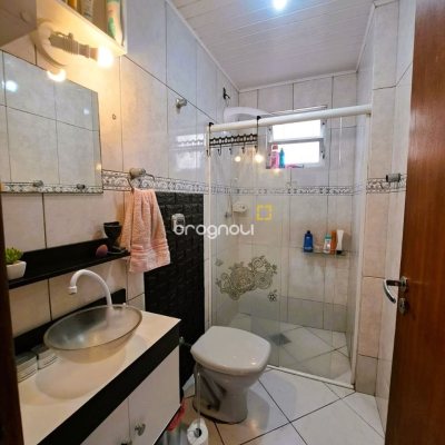 Apartamento com 65m², 3 quartos, 1 garagem, no bairro Ipiranga em São José