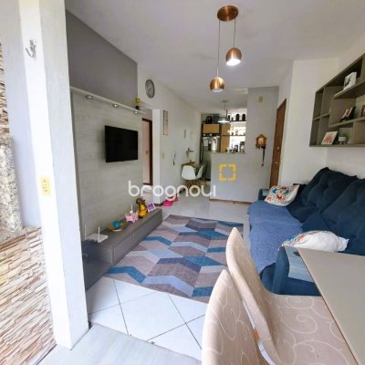 Apartamento com 65m², 3 quartos, 1 garagem, no bairro Ipiranga em São José