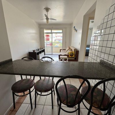 Apartamento com 45m², 1 quarto, 1 garagem, no bairro Canasvieiras em Florianópolis