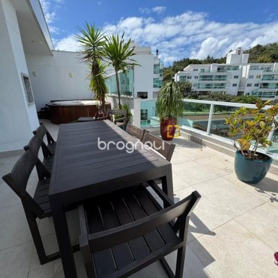 Cobertura com 166m², 3 quartos (sendo 1 suíte), 2 garagens, no bairro Jurerê em Florianópolis