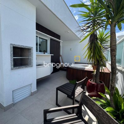 Cobertura com 166m², 3 quartos (sendo 1 suíte), 2 garagens, no bairro Jurerê em Florianópolis