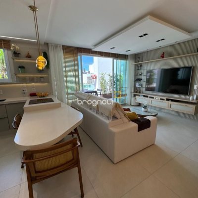 Cobertura com 166m², 3 quartos (sendo 1 suíte), 2 garagens, no bairro Jurerê em Florianópolis
