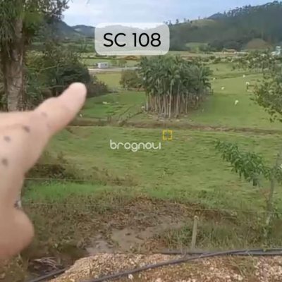 Terreno com 640m², no bairro Centro em São João Batista