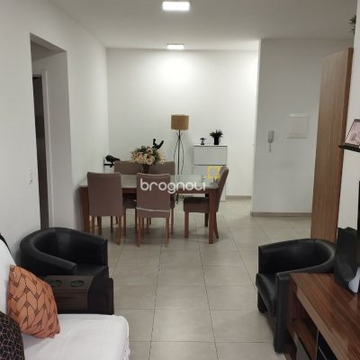 Apartamento com 72m², 2 quartos, 1 garagem, no bairro Ipiranga em São José