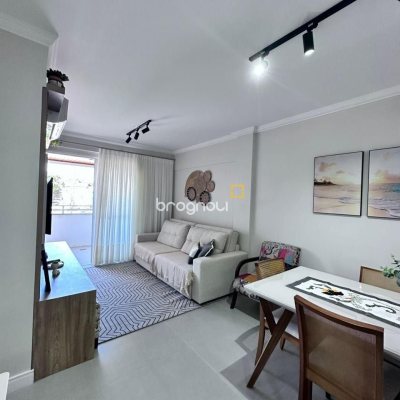 Apartamento com 76m², 3 quartos (sendo 1 suíte), 1 garagem, no bairro Cachoeira do Bom Jesus em Florianópolis