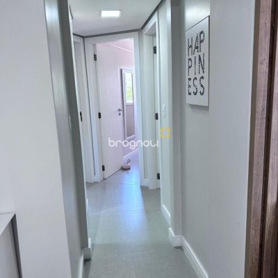 Apartamento com 76m², 3 quartos (sendo 1 suíte), 1 garagem, no bairro Cachoeira do Bom Jesus em Florianópolis