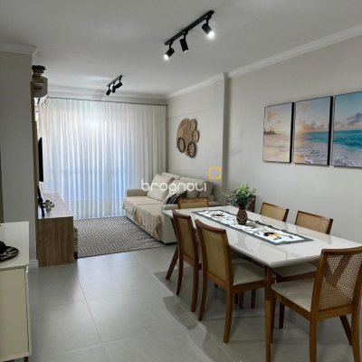 Apartamento com 76m², 3 quartos (sendo 1 suíte), 1 garagem, no bairro Cachoeira do Bom Jesus em Florianópolis