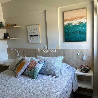 Apartamento com 76m², 3 quartos (sendo 1 suíte), 1 garagem, no bairro Cachoeira do Bom Jesus em Florianópolis