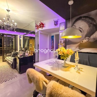 Apartamento com 68m², 2 quartos (sendo 1 suíte), 2 garagens, no bairro Itacorubi em Florianópolis
