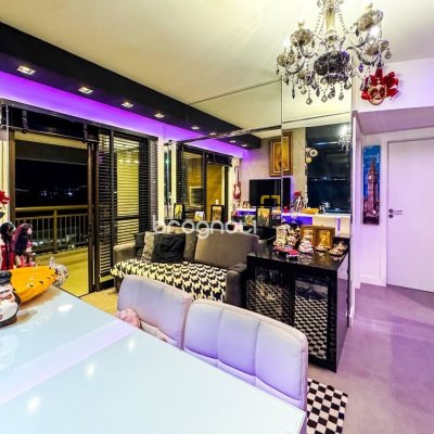 Apartamento com 68m², 2 quartos (sendo 1 suíte), 2 garagens, no bairro Itacorubi em Florianópolis