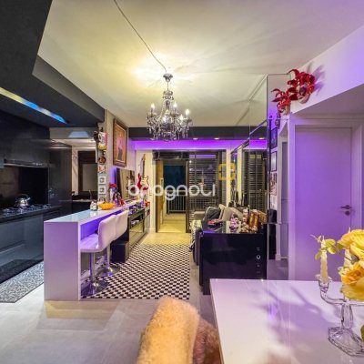 Apartamento com 68m², 2 quartos (sendo 1 suíte), 2 garagens, no bairro Itacorubi em Florianópolis