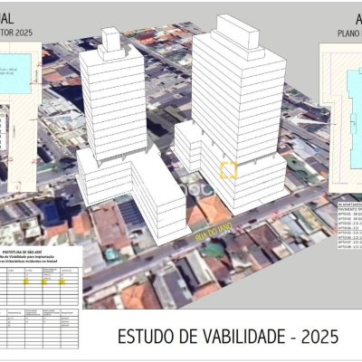 Terreno com 1095m², no bairro Floresta em São José