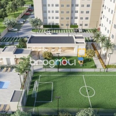 Apartamento com 48m², 2 quartos, 1 garagem, no bairro Bela Vista em Palhoça