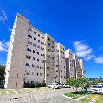Apartamento com 48m², 2 quartos, 1 garagem, no bairro Bela Vista em Palhoça
