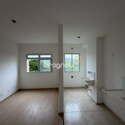Apartamento com 48m², 2 quartos, 1 garagem, no bairro Bela Vista em Palhoça