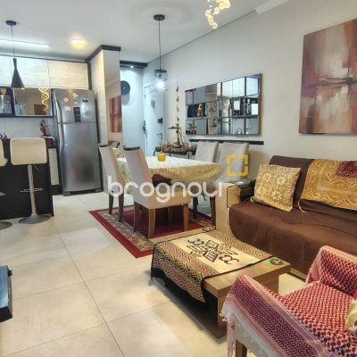 Apartamento com 65m², 2 quartos (sendo 1 suíte), 1 garagem, no bairro Ingleses em Florianópolis