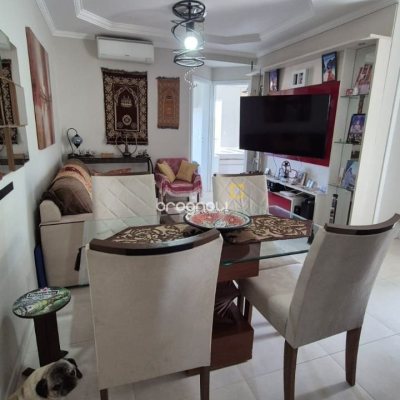 Apartamento com 65m², 2 quartos (sendo 1 suíte), 1 garagem, no bairro Ingleses em Florianópolis