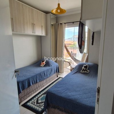 Apartamento com 65m², 2 quartos (sendo 1 suíte), 1 garagem, no bairro Ingleses em Florianópolis