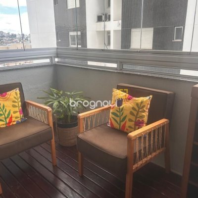 Apartamento com 85m², 2 quartos (sendo 1 suíte), 1 garagem, no bairro Kobrasol em São José