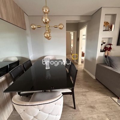 Apartamento com 85m², 2 quartos (sendo 1 suíte), 1 garagem, no bairro Kobrasol em São José