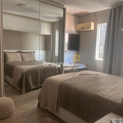Apartamento com 85m², 2 quartos (sendo 1 suíte), 1 garagem, no bairro Kobrasol em São José