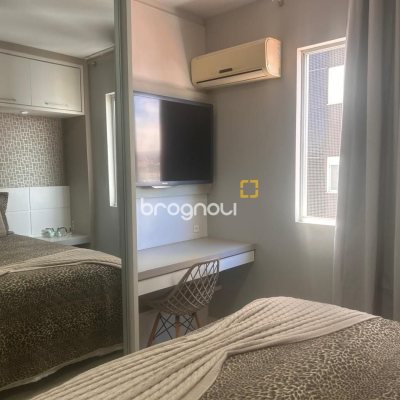Apartamento com 85m², 2 quartos (sendo 1 suíte), 1 garagem, no bairro Kobrasol em São José