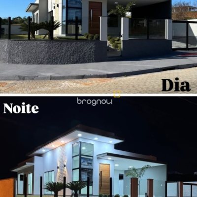 Casa com 113m², 3 quartos (sendo 1 suíte), 2 garagens, no bairro Forquilhas em São José
