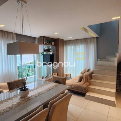 Cobertura com 206m², 2 quartos (sendo 2 suítes), 2 garagens, no bairro Agronômica em Florianópolis