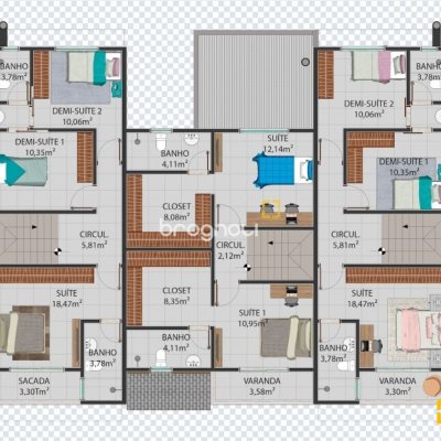 Casa com 138m², 3 quartos (sendo 1 suíte), 2 garagens, no bairro Campeche em Florianópolis