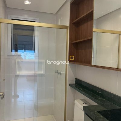 Apartamento com 56m², 2 quartos (sendo 1 suíte), 1 garagem, no bairro Pedra Branca em Palhoça
