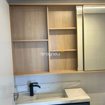 Apartamento com 56m², 2 quartos (sendo 1 suíte), 1 garagem, no bairro Pedra Branca em Palhoça
