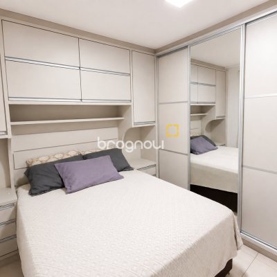 Apartamento com 69m², 2 quartos (sendo 1 suíte), 1 garagem, no bairro Vila Becker em Santo Amaro da Imperatriz
