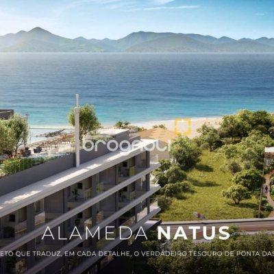 Apartamento com 59m², 1 quarto (sendo 1 suíte), 1 garagem, no bairro Ponta das Canas em Florianópolis