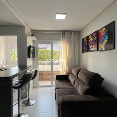 Apartamento com 42m², 1 quarto, 2 garagens, no bairro Córrego Grande em Florianópolis