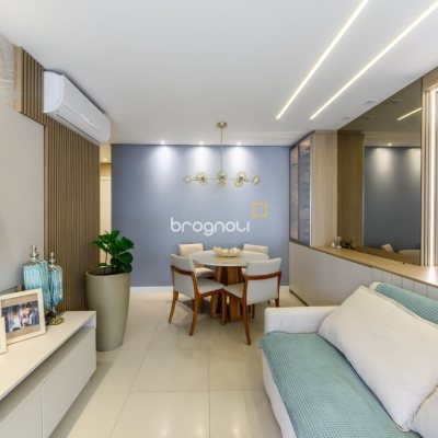 Apartamento com 95m², 3 quartos (sendo 1 suíte), 2 garagens, no bairro Itacorubi em Florianópolis